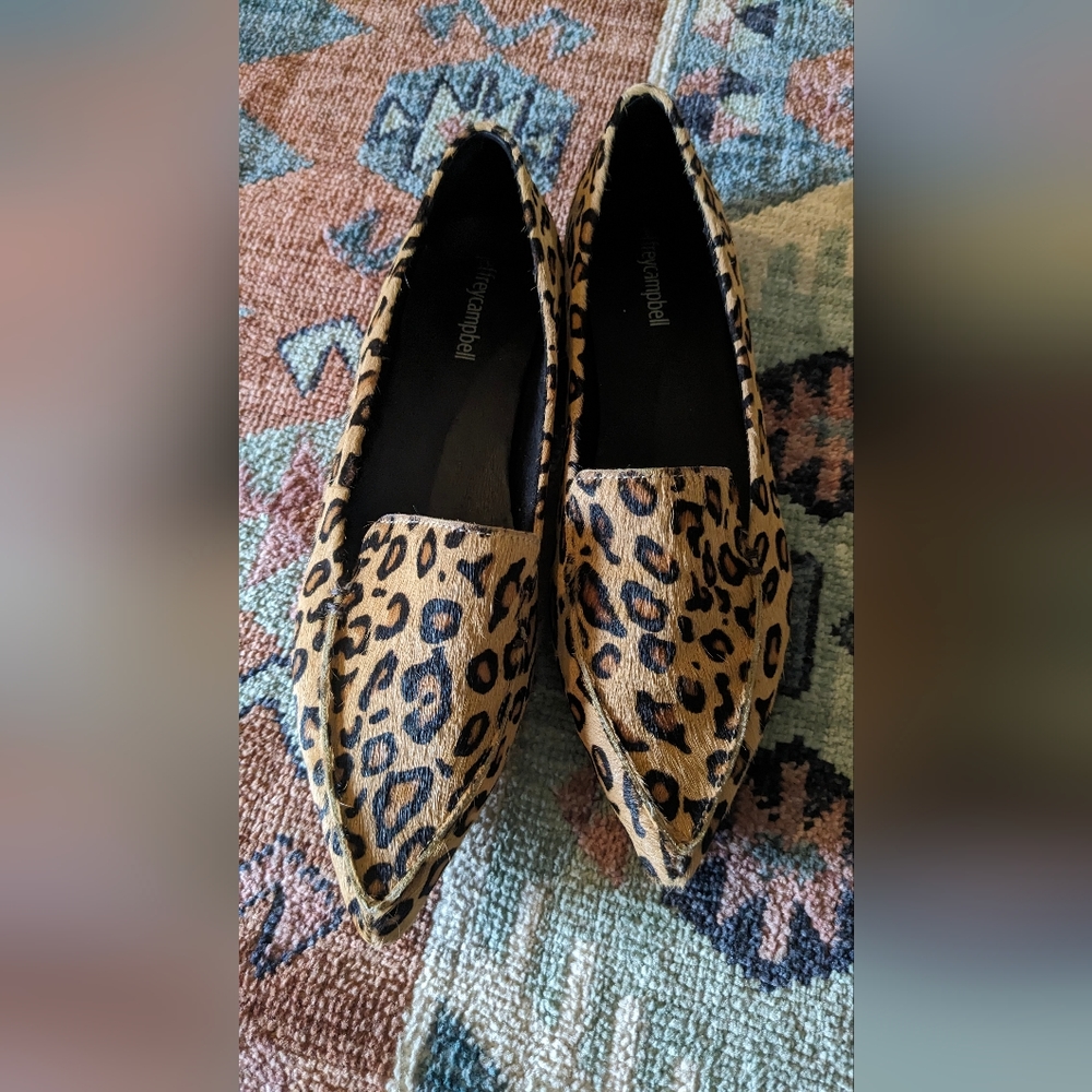 Jeffrey Campbell Leopard Point Flats